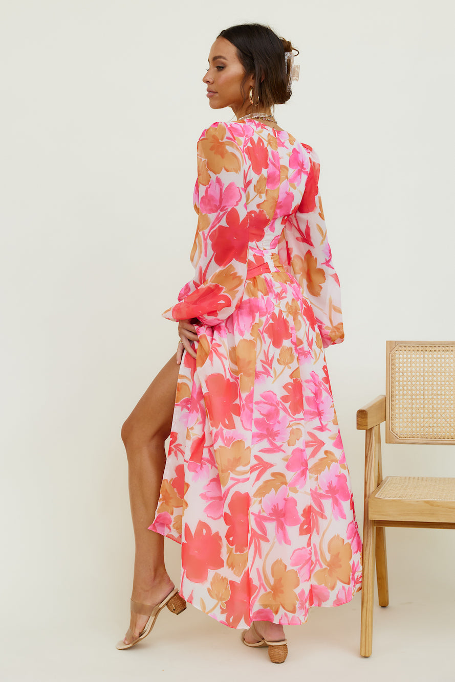 Iris Pairings Maxi Dress Floral