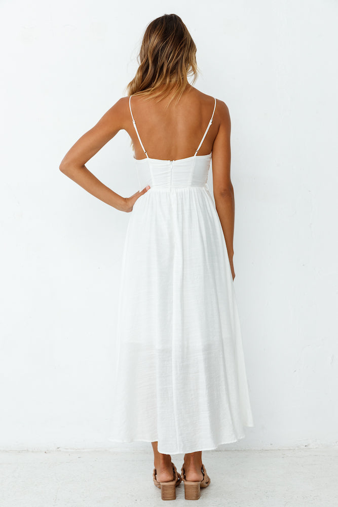 Phenomenon Maxi Dress White