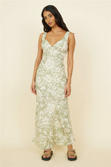 Obsessed Maxi Dress Green