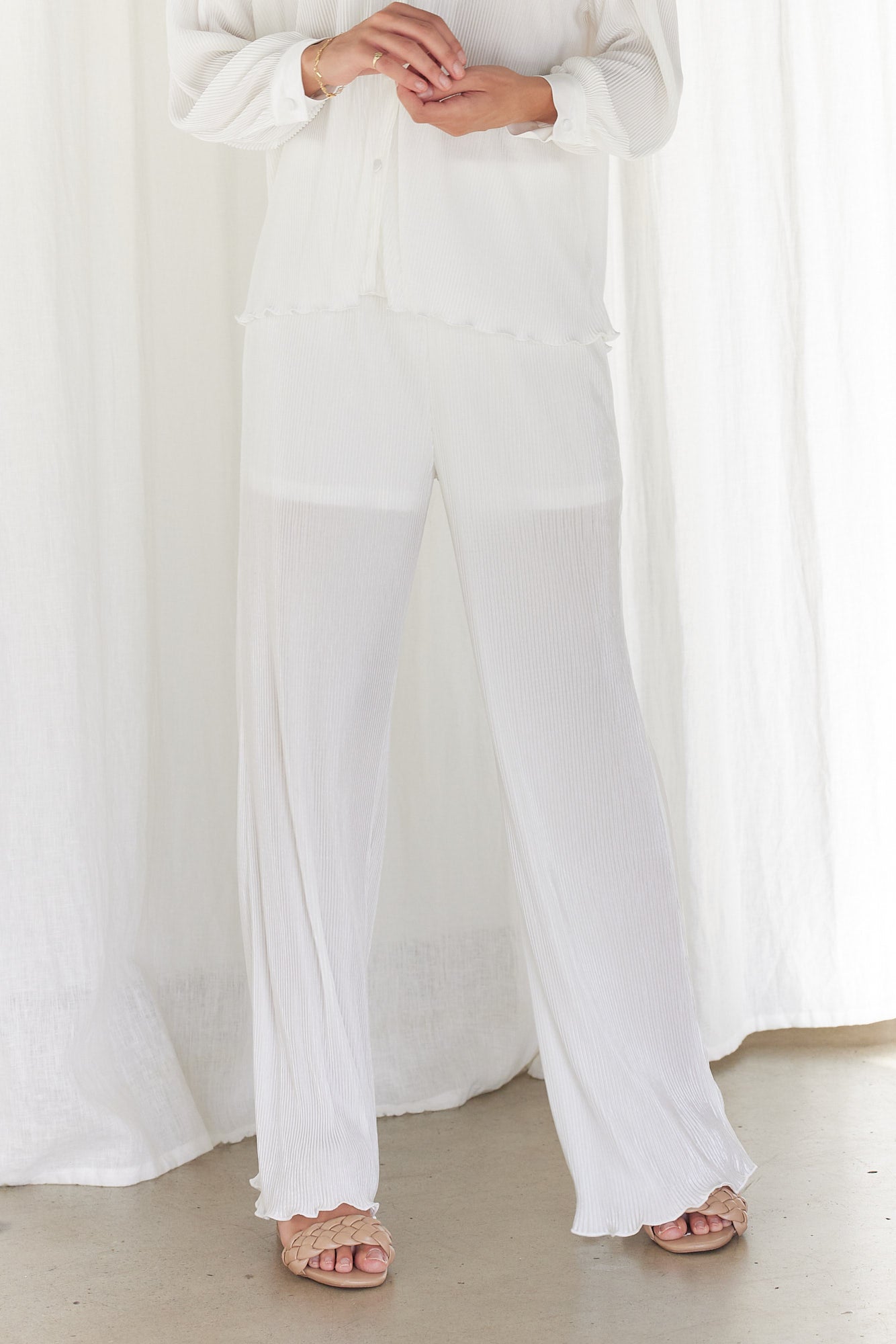 Voyager Pants White