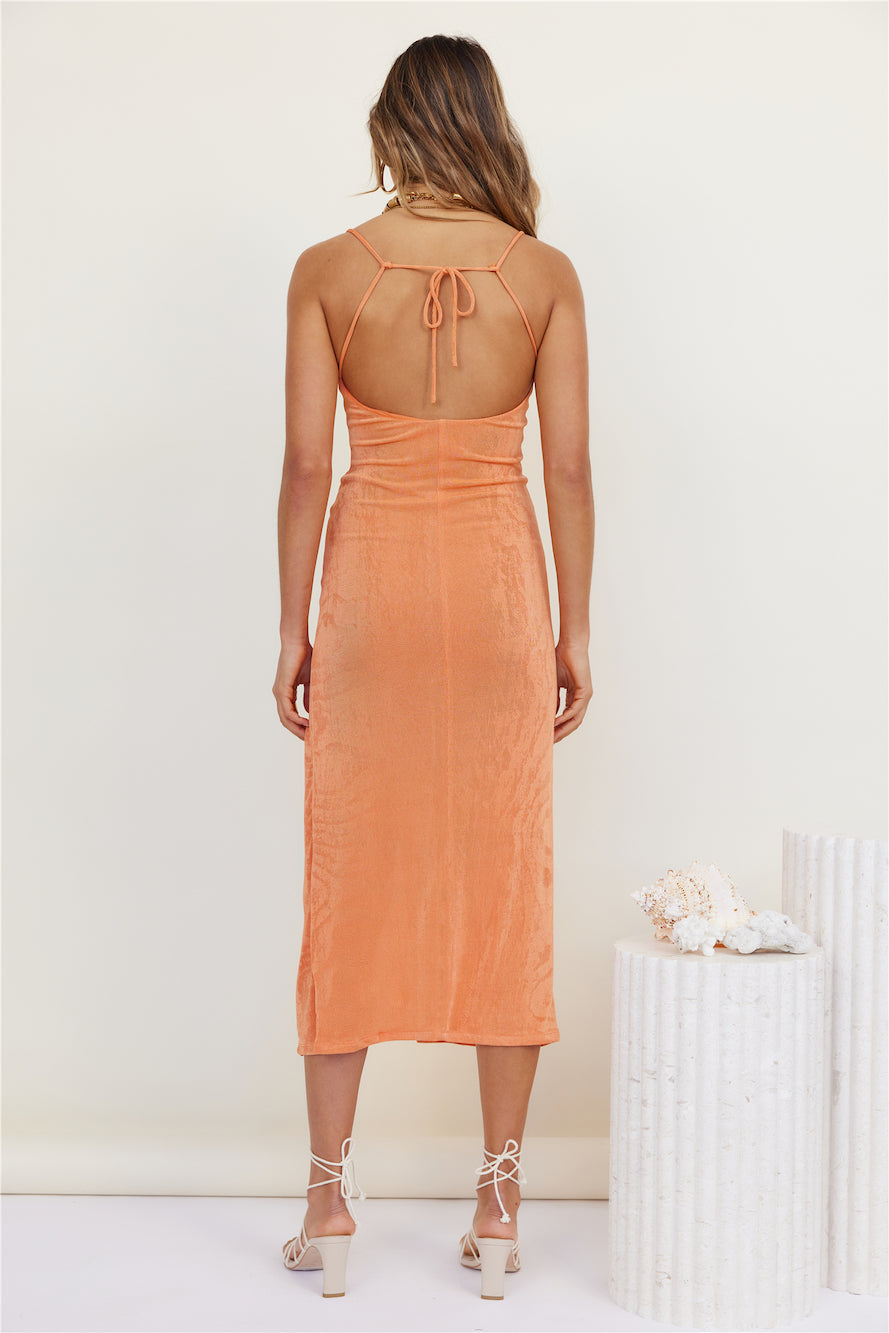 Summer Dream Maxi Dress Orange