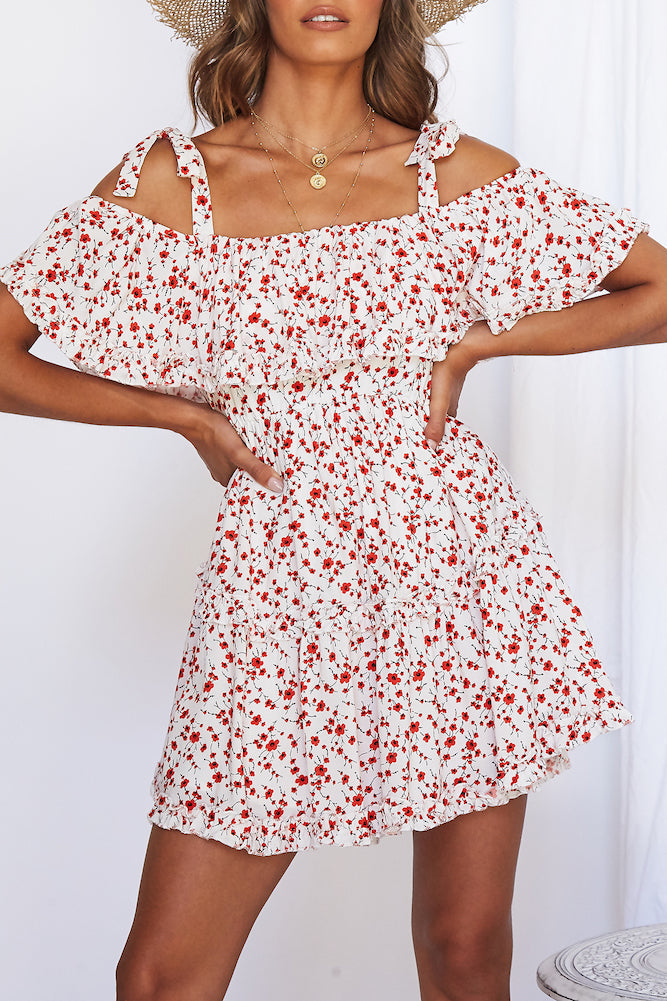 Coquelicot Dress White