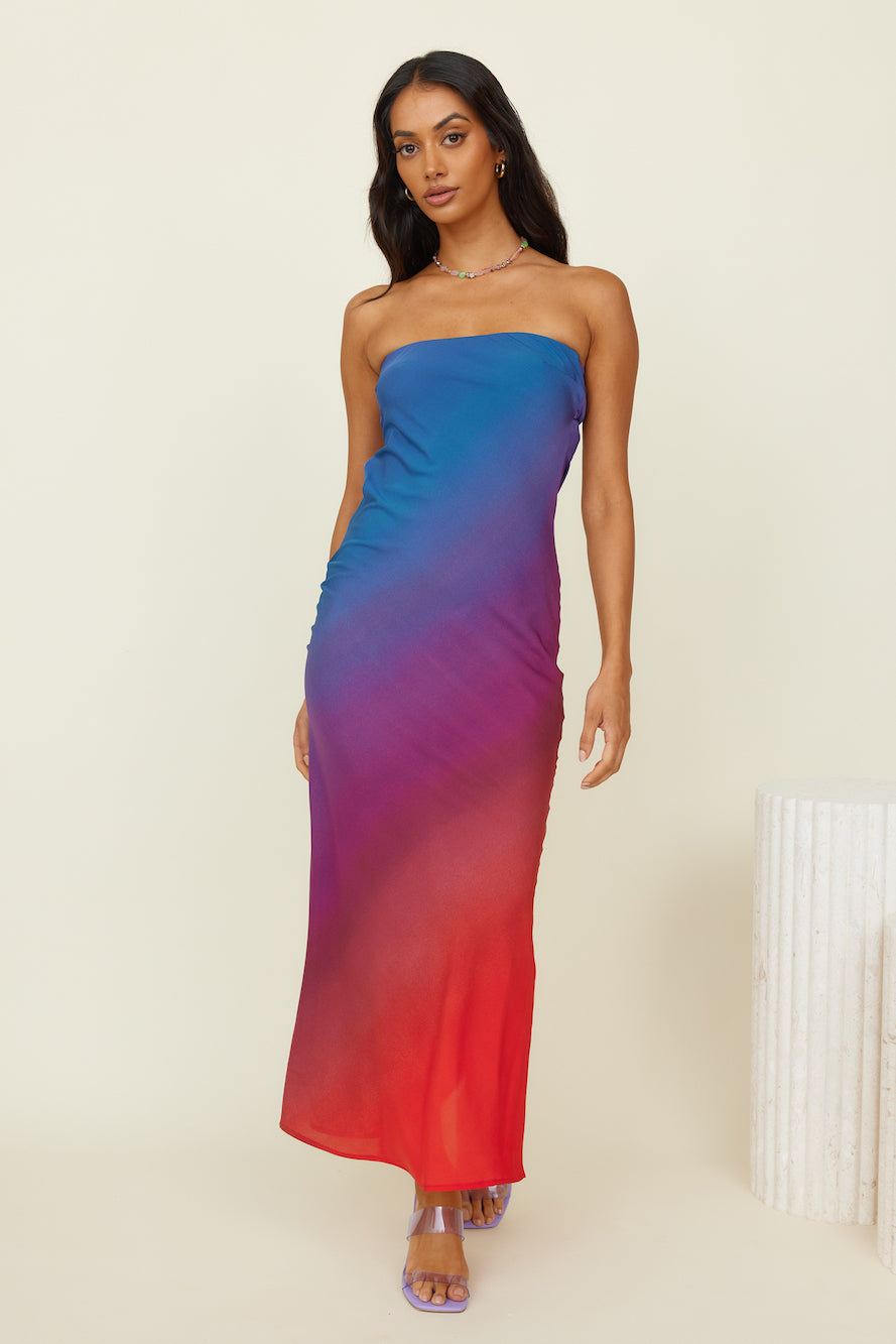 Seaside Wandering Maxi Dress Multi