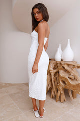 To Greece Maxi Dress White