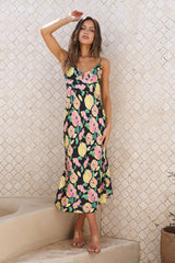 Summer Aurora Maxi Dress Black