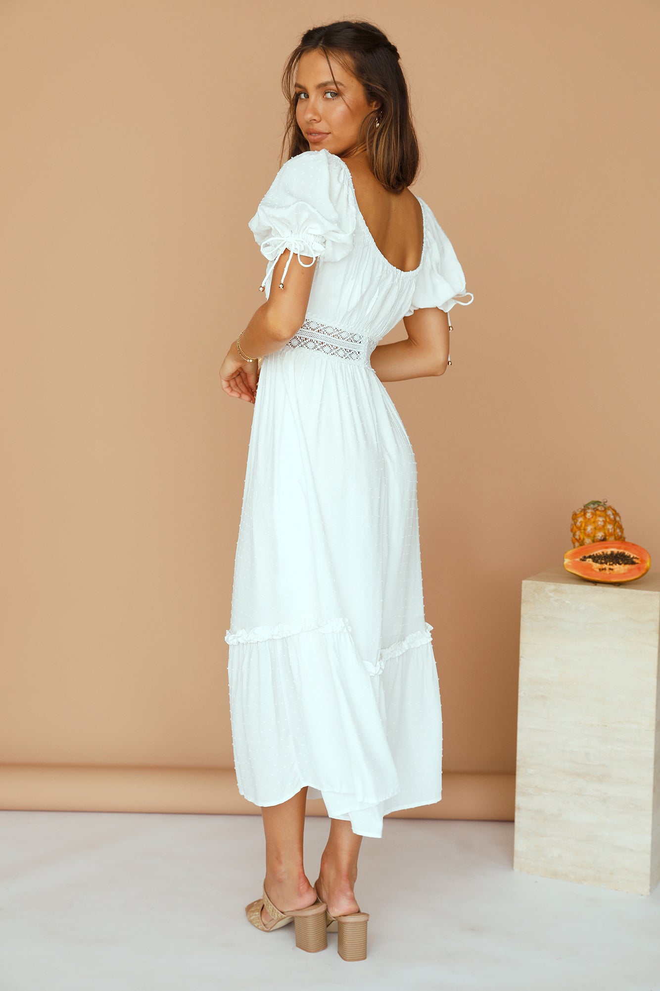 Love This Feeling Maxi Dress White