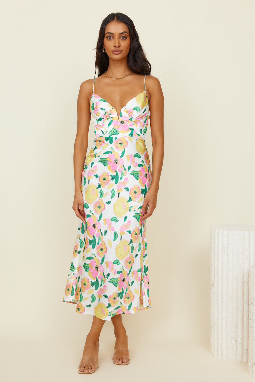 Summer Aurora Maxi Dress White