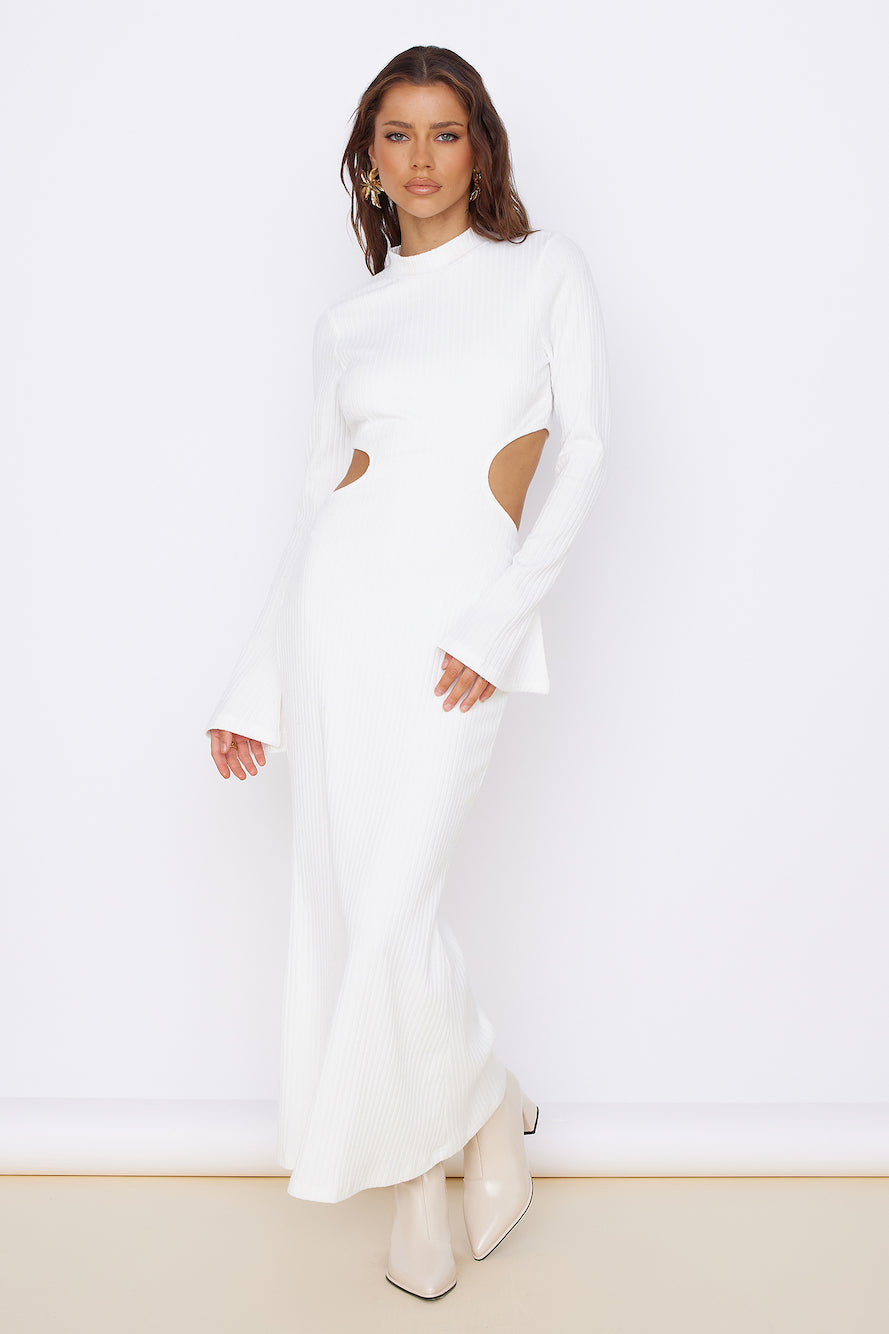 Sun-kissed Feeling Maxi Dress White