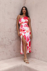 Flowers In Your Hair Maxi Dress Pink