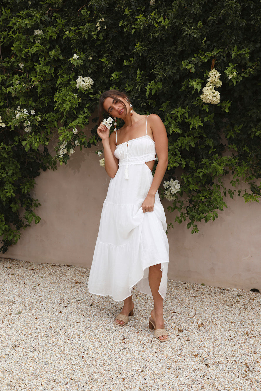 Heartbreaker Maxi Dress White