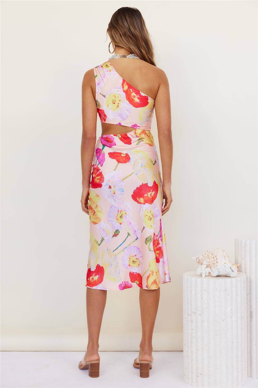 Slow Thoughts Midi Dress Floral