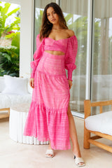 Dance And Forget Maxi Dress Pink