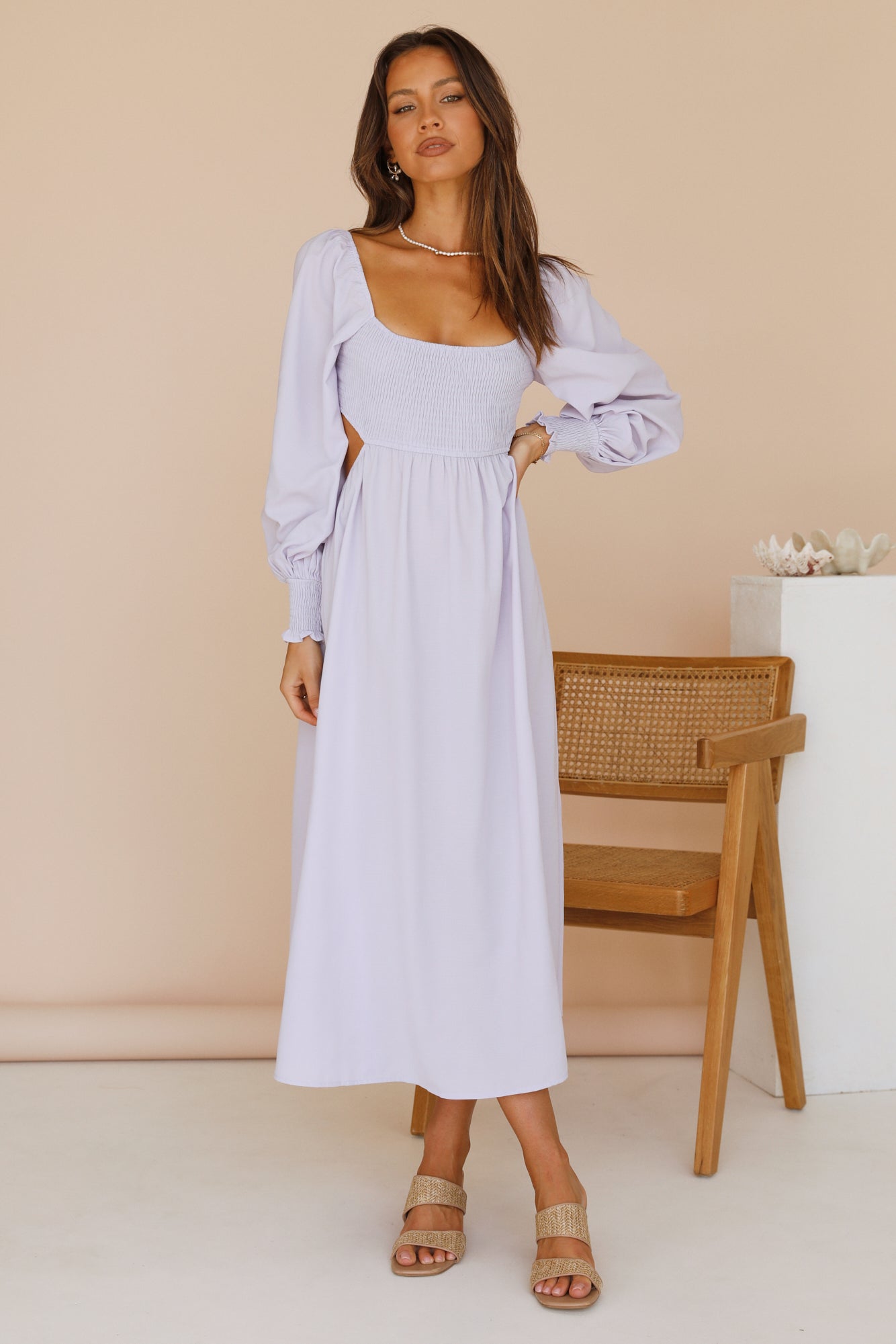 Greetings From An Angel Maxi Dress Purple