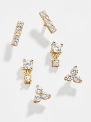 Lottie 14K Gold Earring Set - Lottie 14K Gold Earring Set