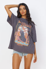 WRANGLER Boxy Slouch Tee Peacock Oasis