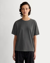The Boyfriend Tee In Essential Cotton | Black