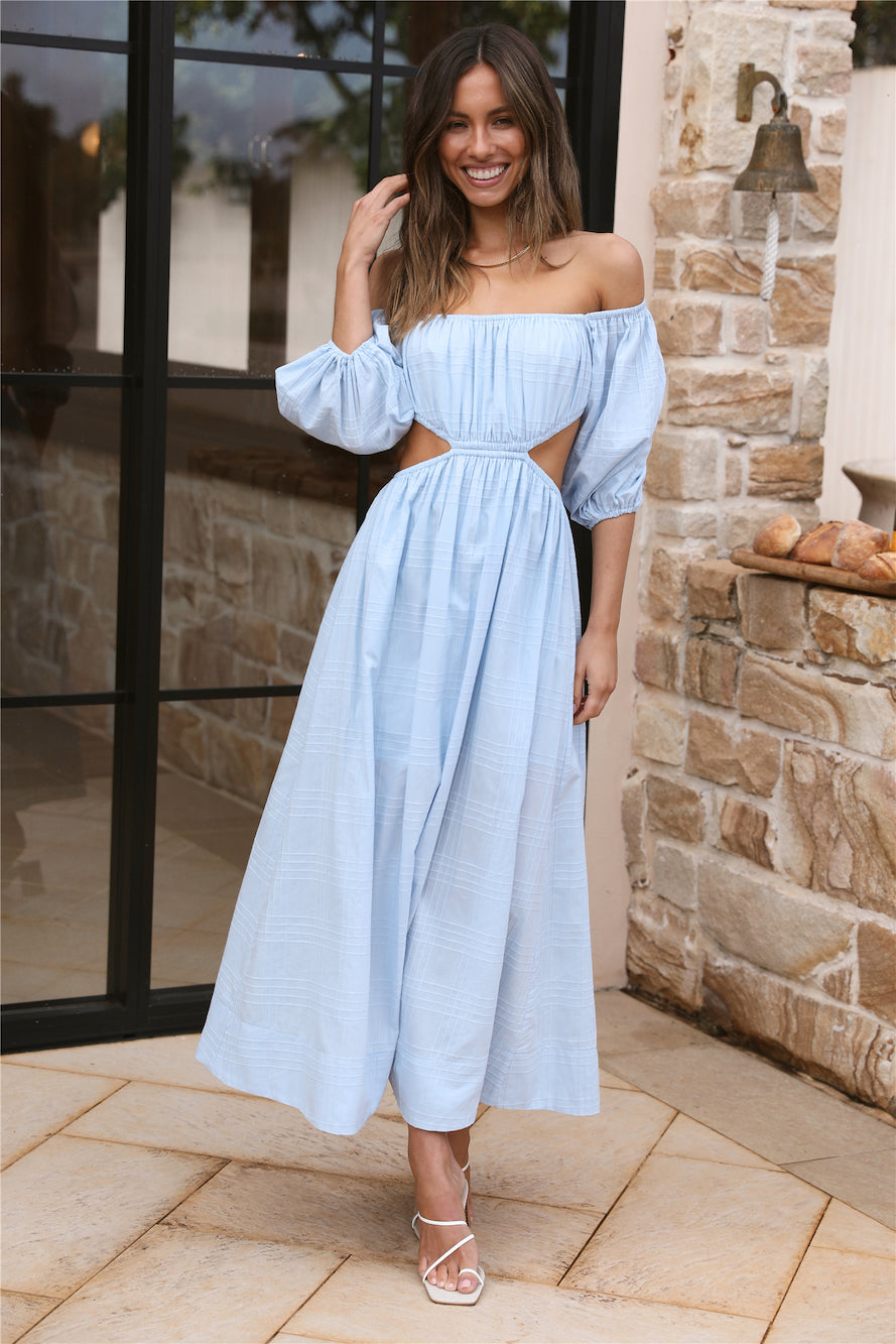 Pavilion Maxi Dress Blue