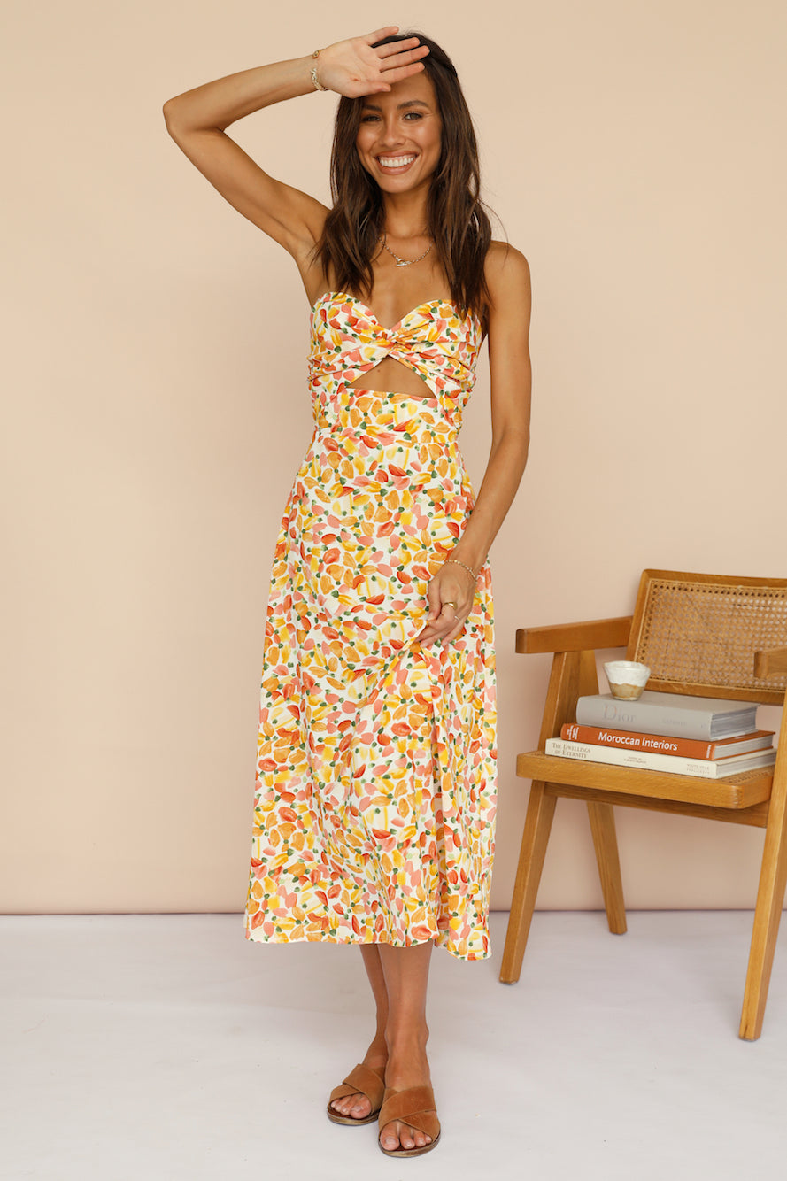 Trembling Heart Maxi Dress