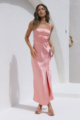 Late Nights Maxi Dress Pink