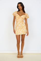 April Dreams Dress Yellow