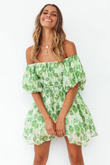 Love In The Sand Dress Green