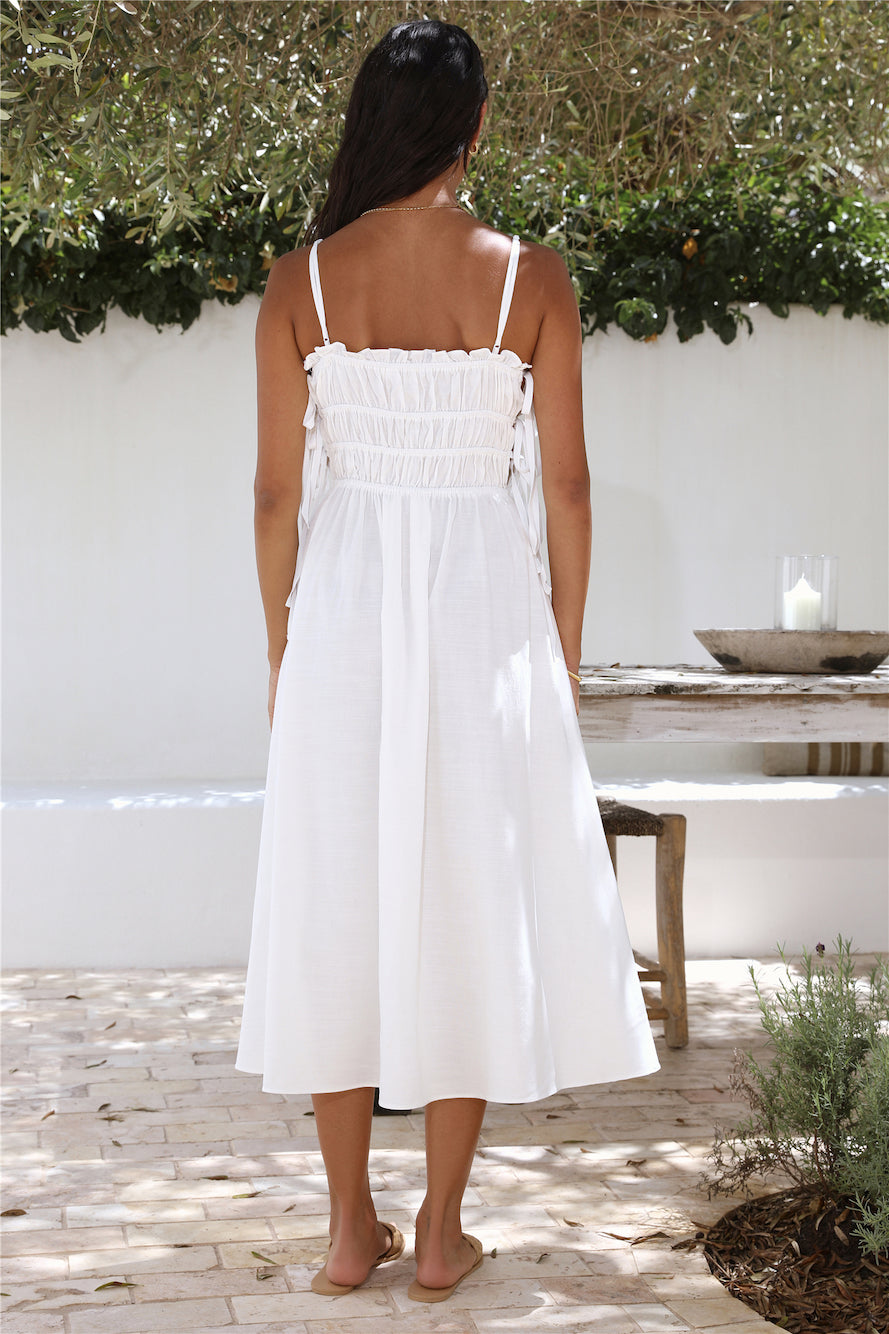 Home To You Maxi Dress White