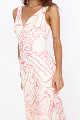 Beach Bliss Maxi Dress Pink