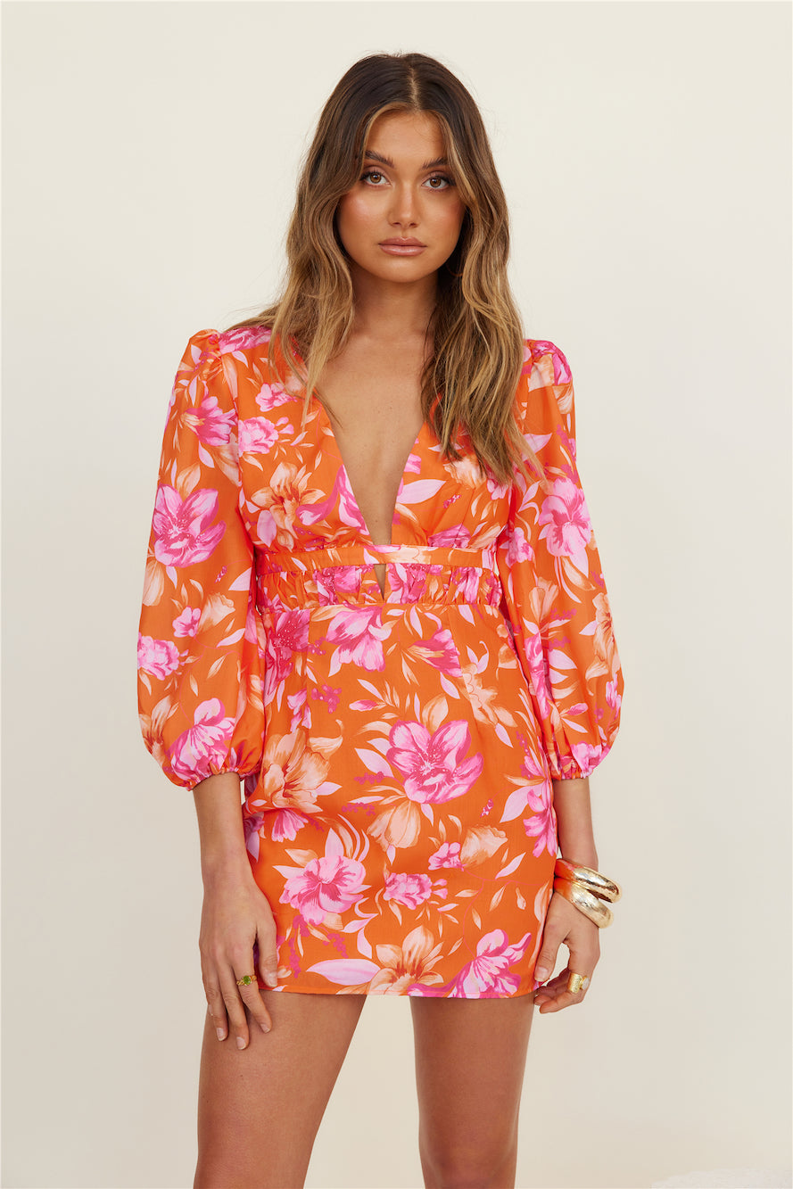 Lantana Dress Orange