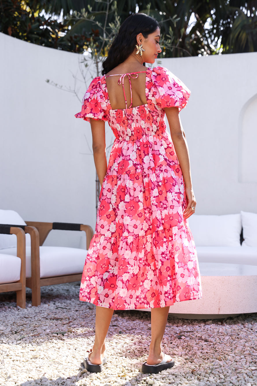 Confessions Of Love Maxi Dress Pink