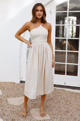 Sifting Sands Maxi Dress Beige