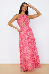 Sunshine Glow Maxi Dress Pink