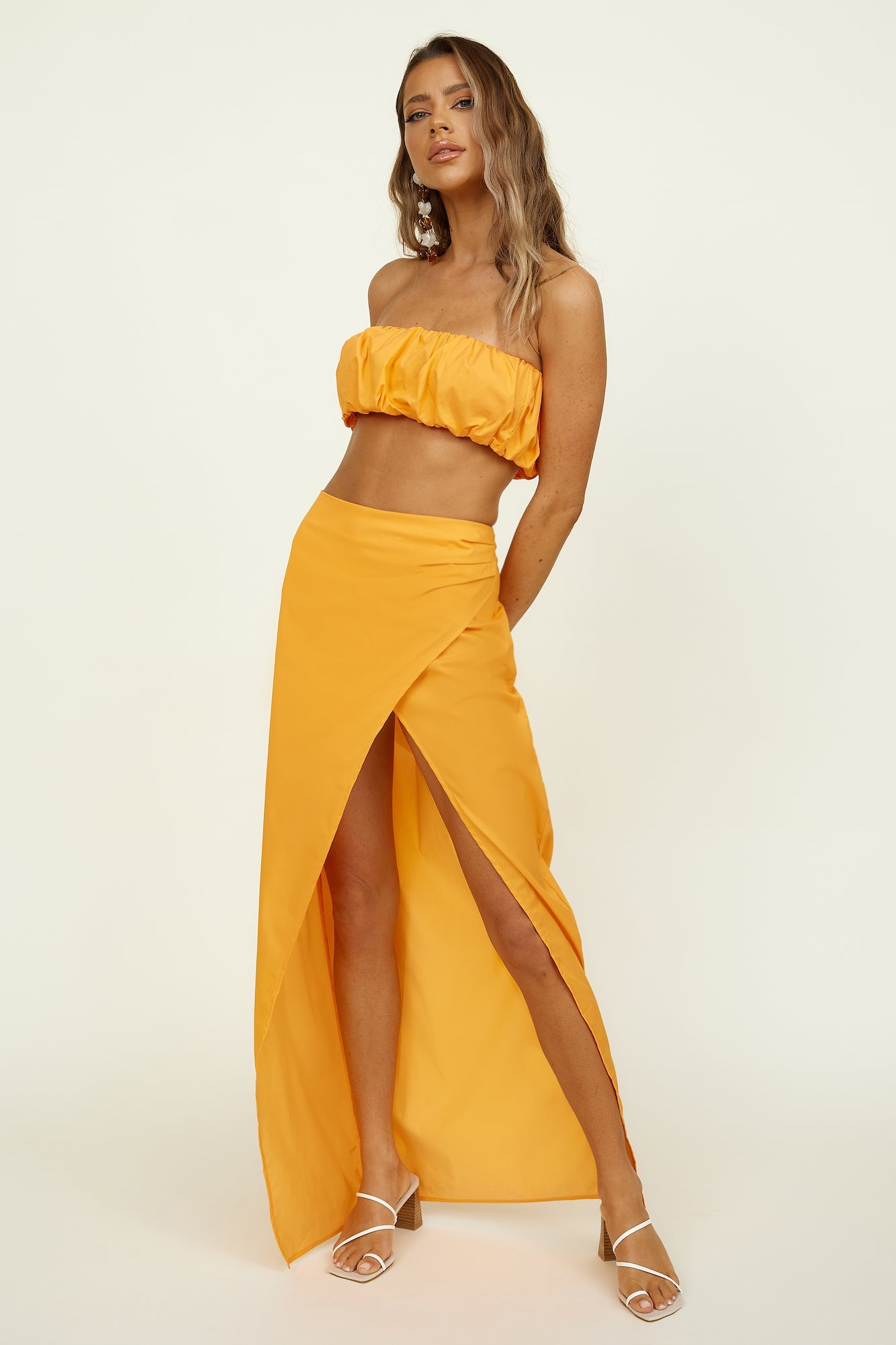 HELLO MOLLY Loving Memory Maxi Skirt Mango