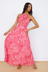 Sunshine Glow Maxi Dress Pink