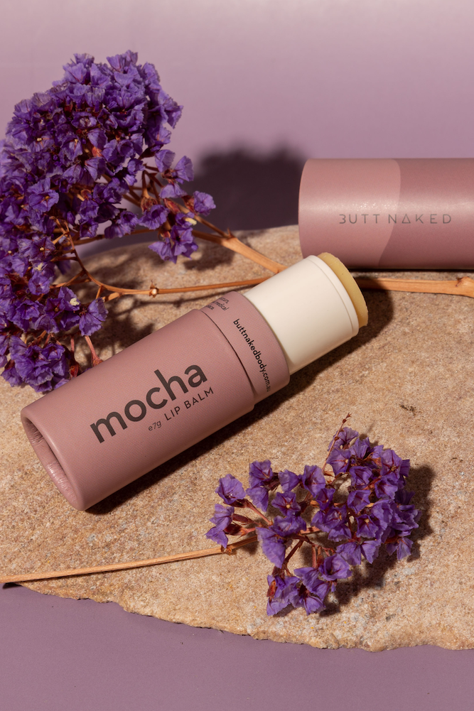 BUTT NAKED Mocha Lip Balm