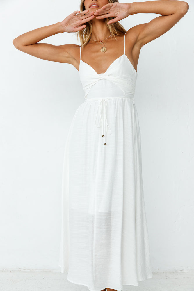 Phenomenon Maxi Dress White