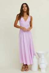 Open Meadows Maxi Dress Lilac