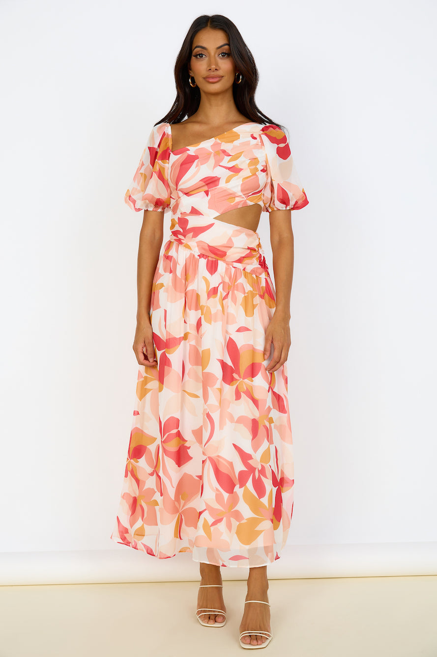 Home Again Maxi Dress Pink