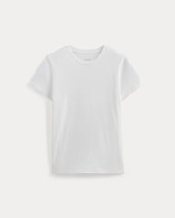The Slim Crew In Essential Cotton | White