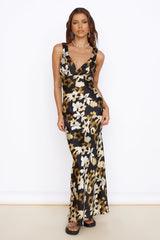 Sunny Days Ahead Maxi Dress Black