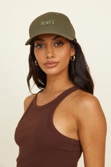 LEVI'S Flex Fit Cap Army Green