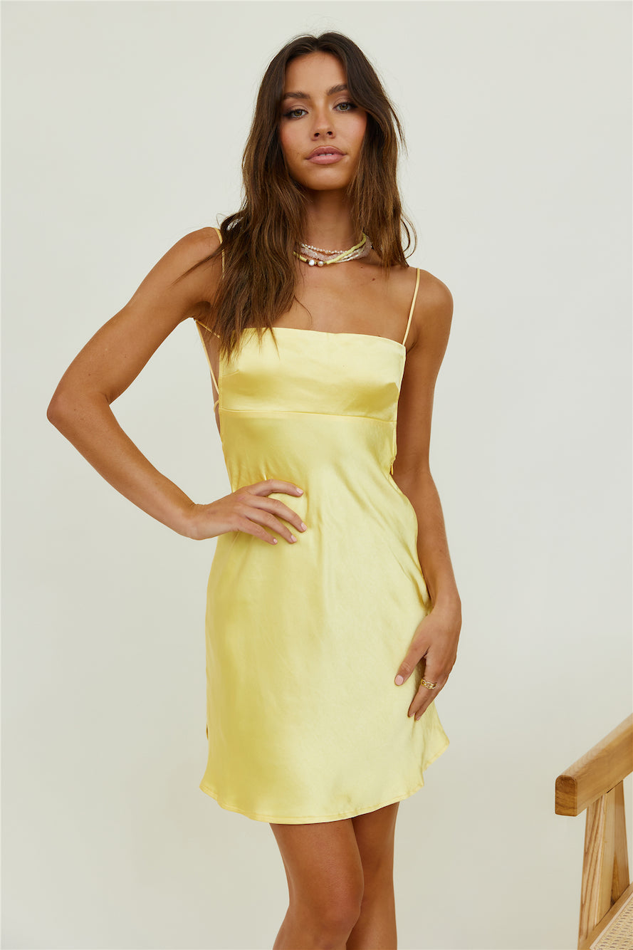 Sentimental Living Dress Yellow