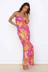 Tropical Sunrise Maxi Dress Multi