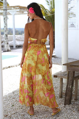 Sweet Music Maxi Dress Yellow