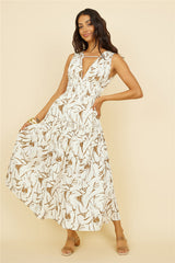 Through the Trees Maxi Dress White