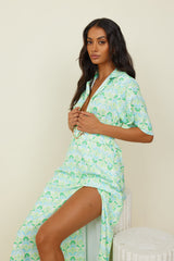 SEVEN WONDERS Capri Shirt Dress Green