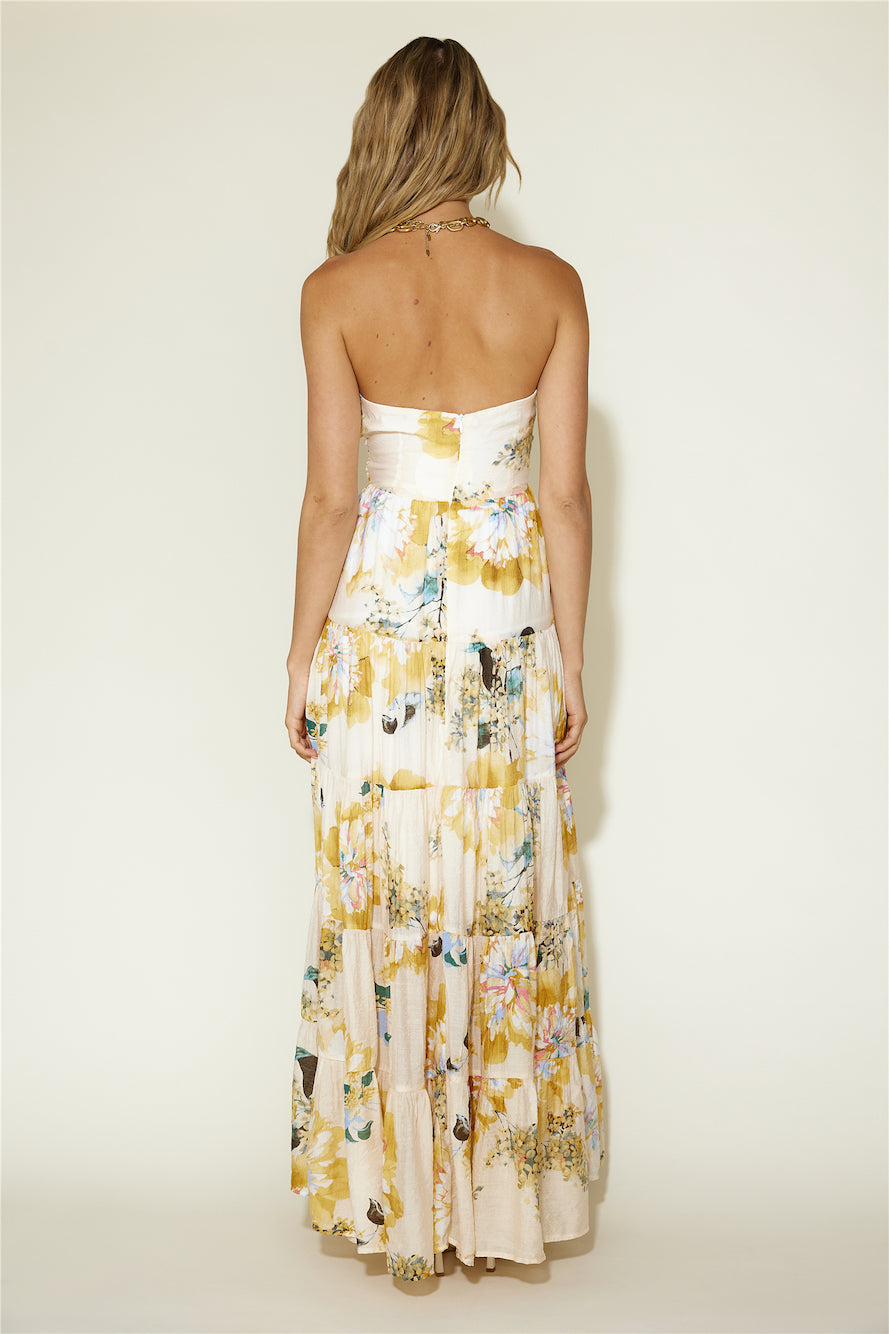 Poppyfields Maxi Dress Yellow