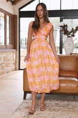 Salty Sundays Maxi Dress Orange