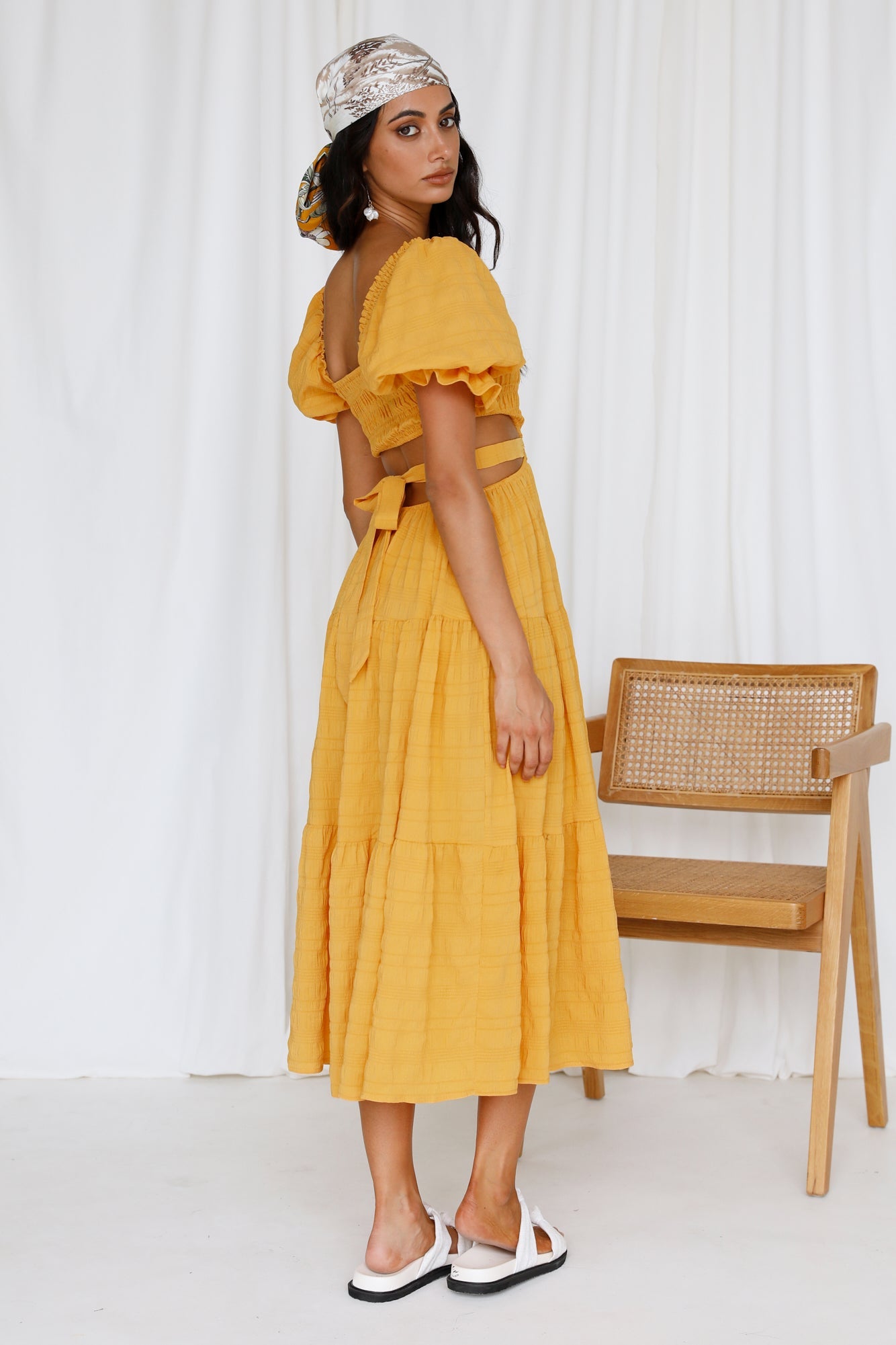 Just Some Days Maxi Dress Yellow