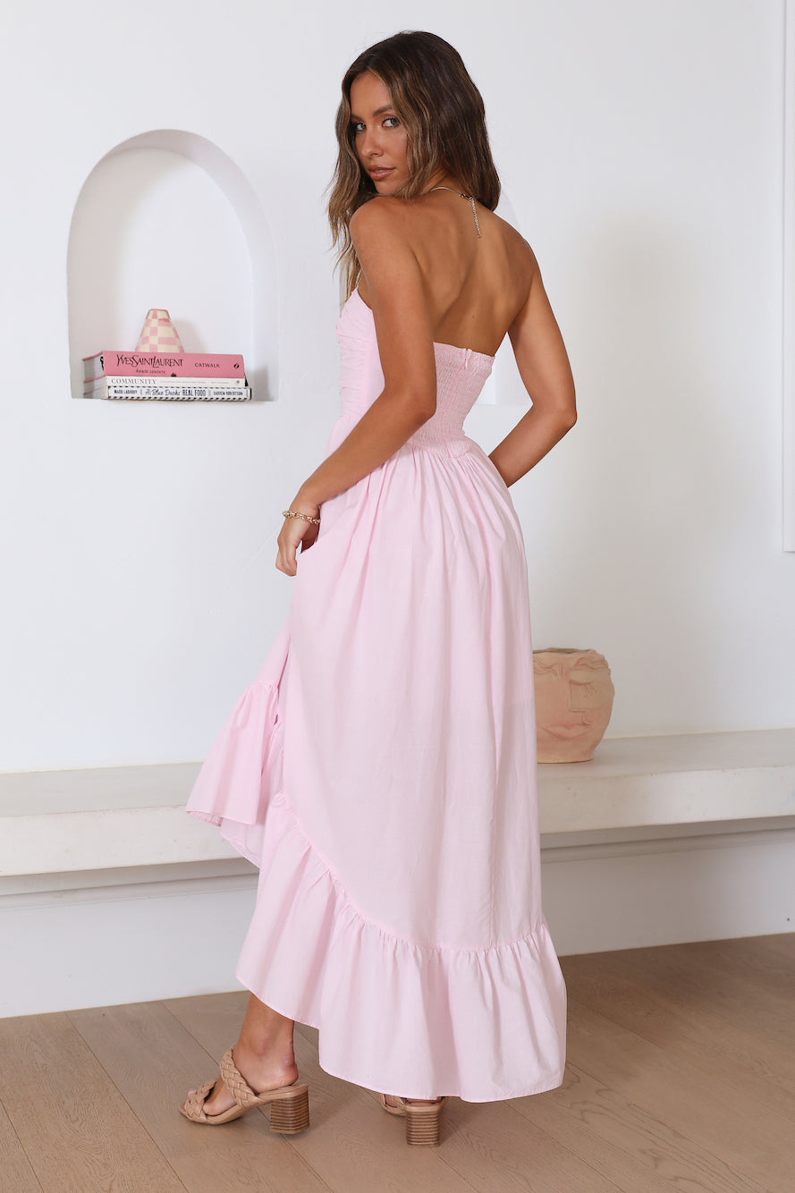 Love In The Summer Maxi Dress Pink