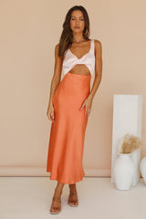 When You Breathe Maxi Dress Orange